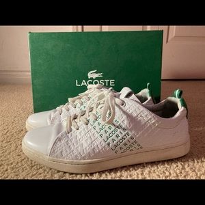 Lacoste white dress/ party shoes.